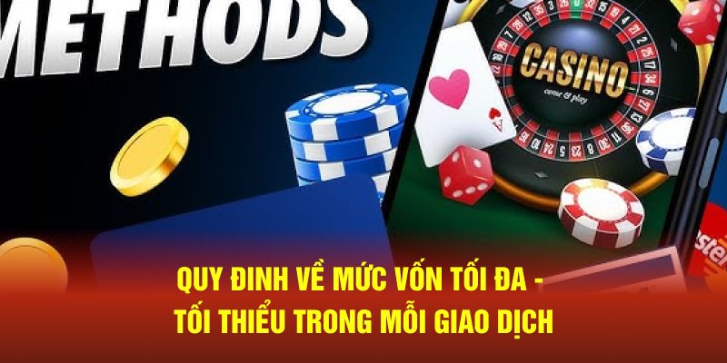 Quy định về mức vốn tối đa và tối thiểu trong mỗi giao dịch 